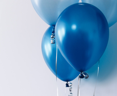 balloons blue balloons