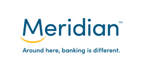 Meridian logo with tagline