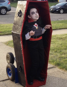 Vampire wheelchair costume
