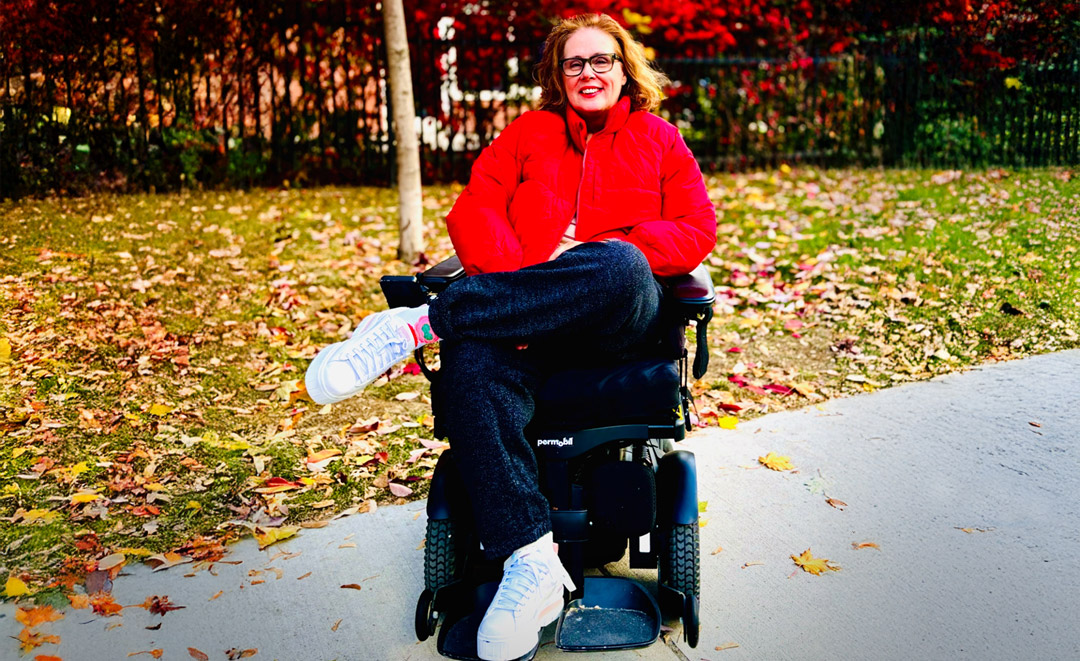 Corina in park.