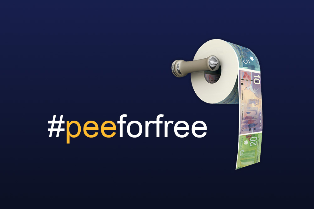 #peeforfree