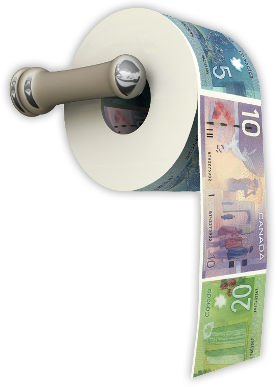 Pee For Free - loo roll